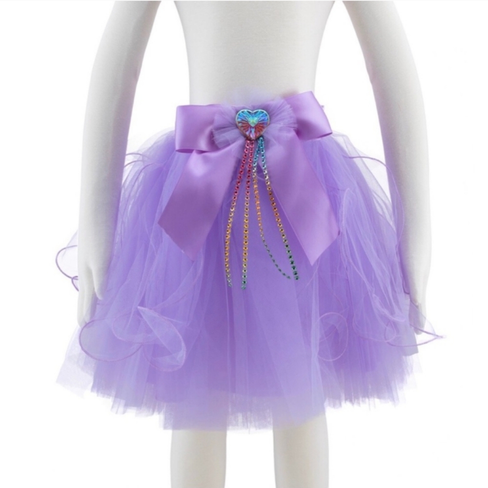 🆕 Maker's Children's Short Tutu Costume-Purple, Child OSFM, NWOT